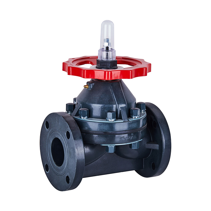 FRPP G41F-10S Type B Flanged Diaphragm Valve DN15-100 1/2'-4' ANSI Standard