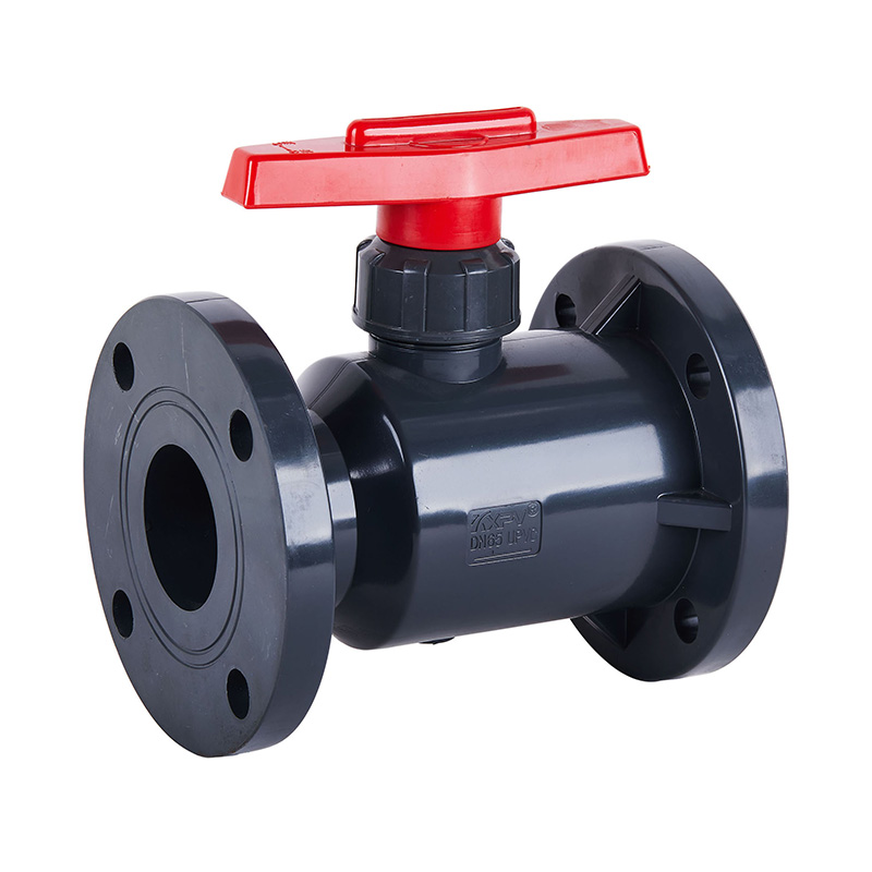 PVC-U Q41F-10U Flanged Ball Valve DN15-300 GB Standard