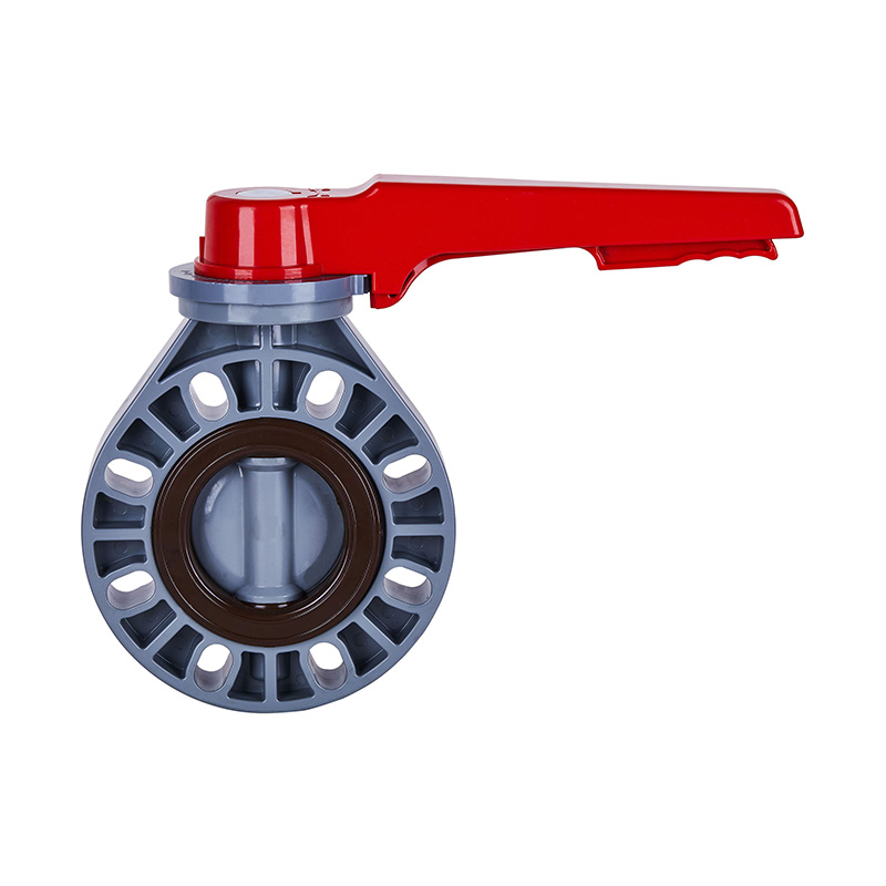 PVC-C D71X-10V Handle Butterfly Valve DN15-200 GB Standard