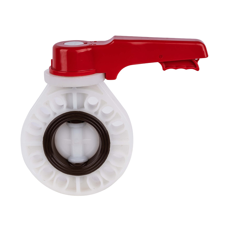 PVDF D71X-10F Handle Butterfly Valve DN15-200 GB Standard