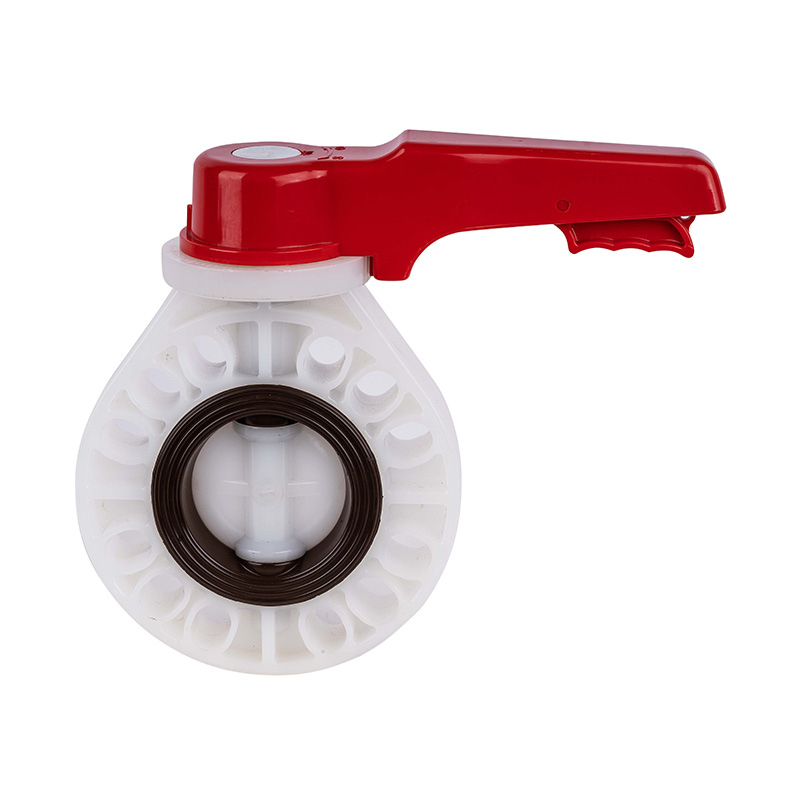 PVDF D71X-10F Handle Butterfly Valve DN40-200 1-1/2'-8' ANSI Standard