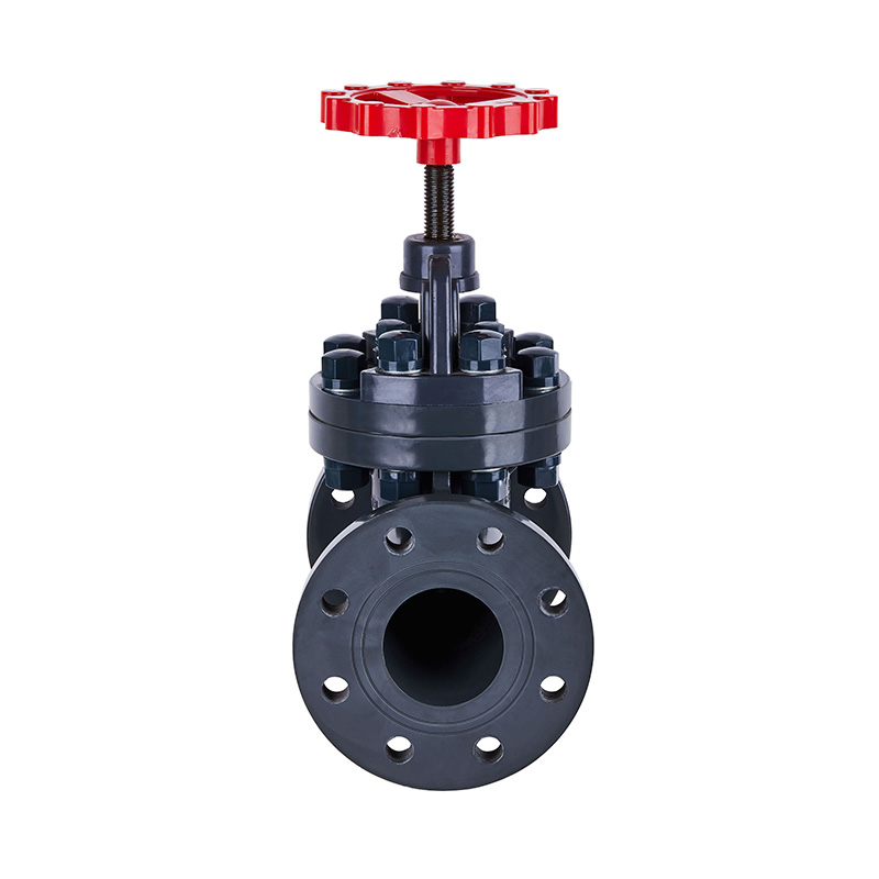 PVC-U J41F-10U Flange Type Globe Valve DN15-150 GB Standard