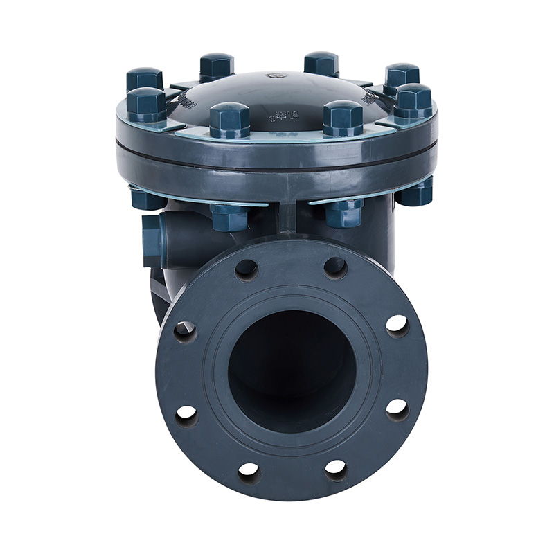 PVC-U H44F-10U Swing Type Check Valve DN15-300 1/2'-12' ANSI Standard