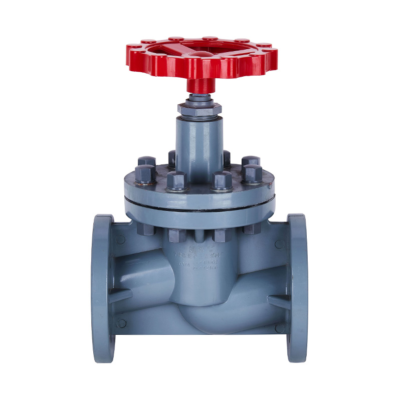 PVC-C J41F-10V Flange Type Globe Valve DN15-150 1/2