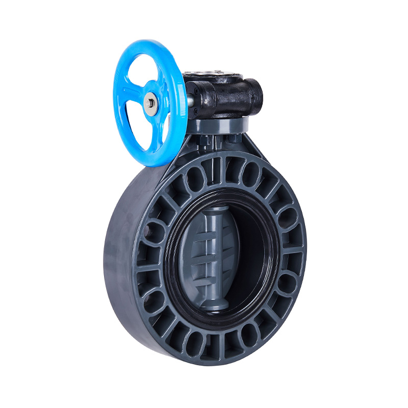 FRPP D371X-10S Worm-Gear Butterfly Valve DN32-1000 GB Standard
