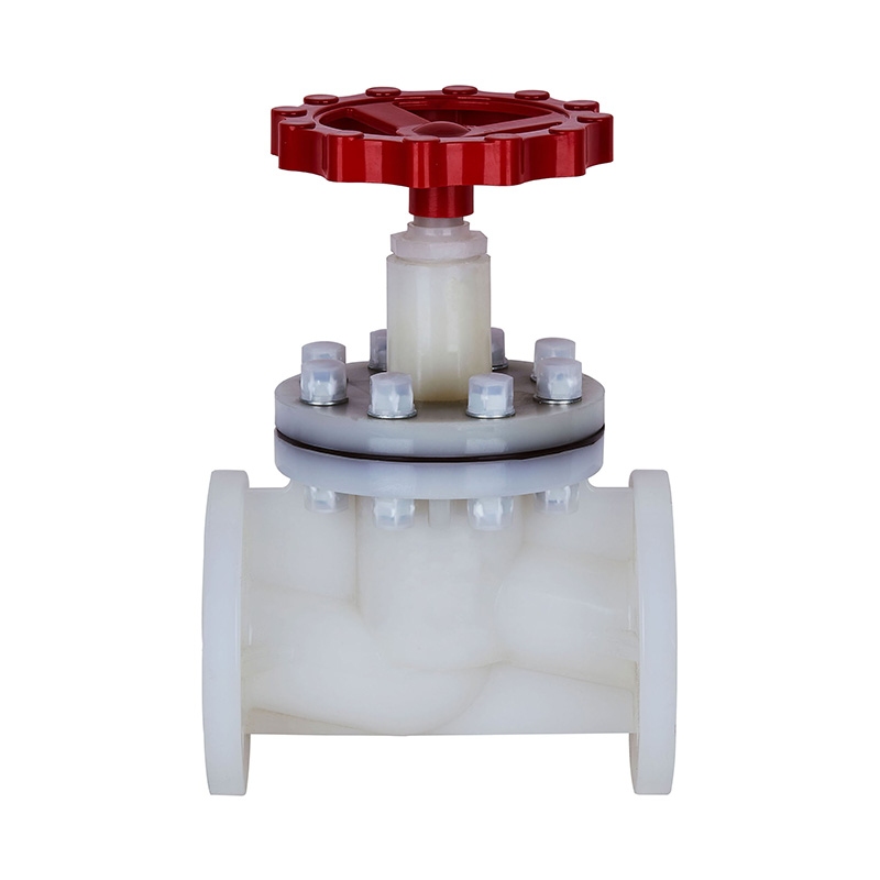 PVDF J41F-10F Flange Type Globe Valve DN15-150 1/2
