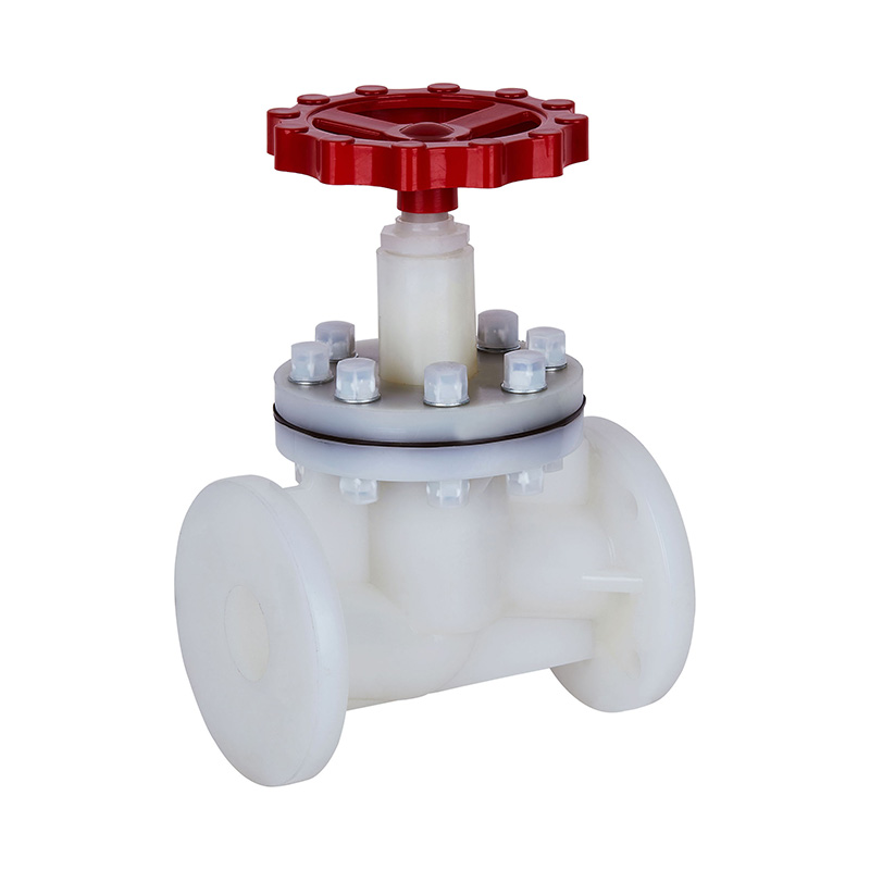 PVDF J41F-10F Flange Type Globe Valve DN15-150 1/2