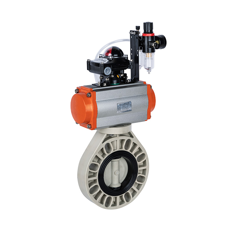PPH D671X-10S Pneumatic Butterfly Valve DN40-1000 40A-1000A JIS Standard