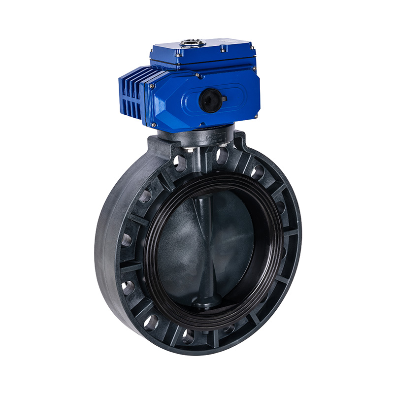 PVC-U D971X-10U Electric Butterfly Valve DN32-1000 GB Standard