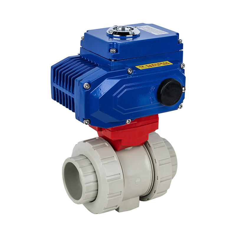 PPH D961F-10S Electric Double Union Ball Valve DN15-100 GB Standard