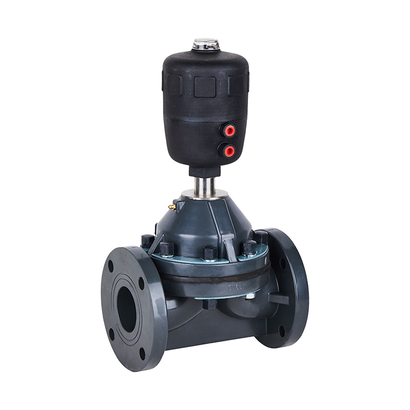 PVC-U G641F-U Pneumatic Diaphragm Valve DN15-300 GB Standard