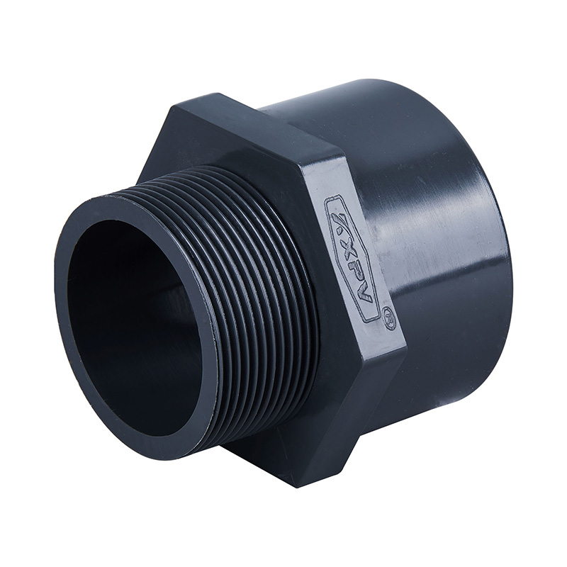 PVC-U Male Threaded Adapter DN15-50 GB Standard
