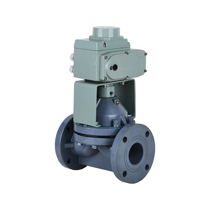 CPVC Electric Diaphragm Valve DN15-300