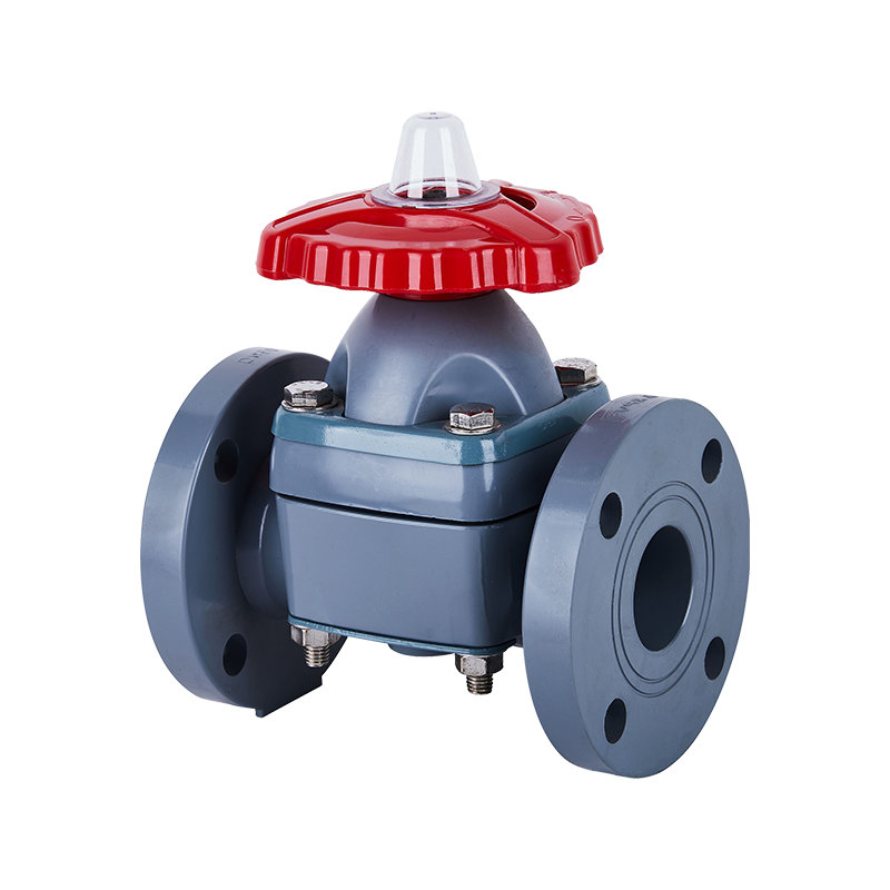 CPVC Flange Type Diaphragm Valve DN15-300