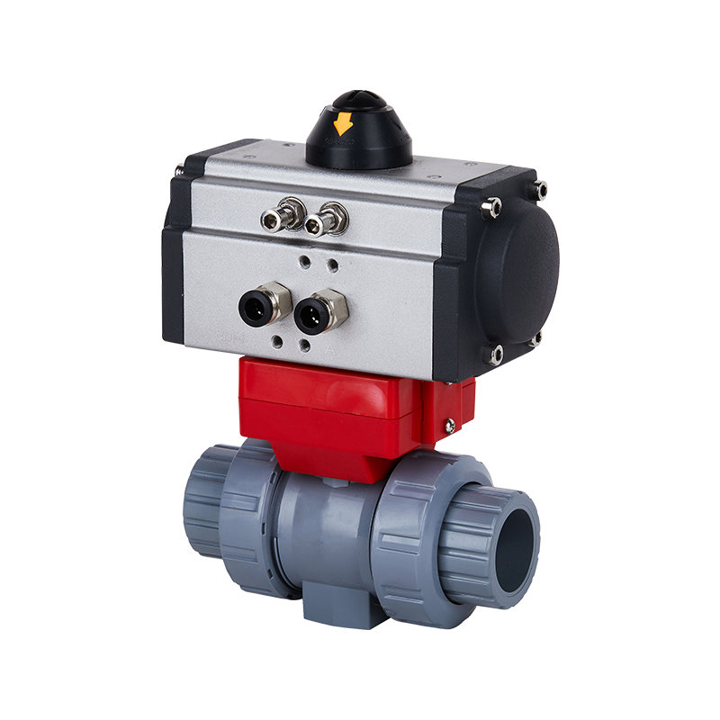 CPVC Pneumatic Socket Ball Valve DN15-100