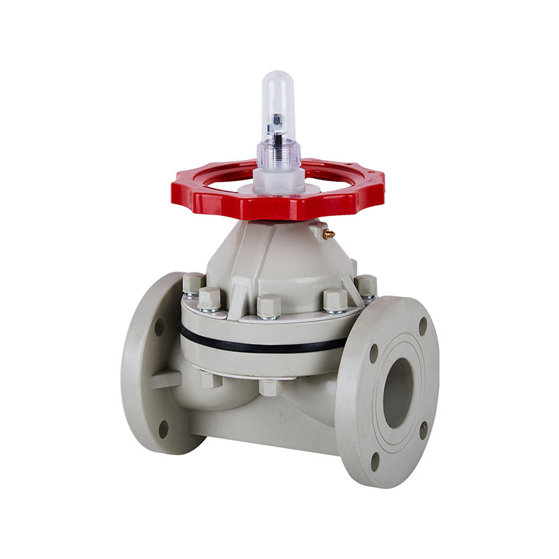 PPH Flange Type Diaphragm Valve DN15-300