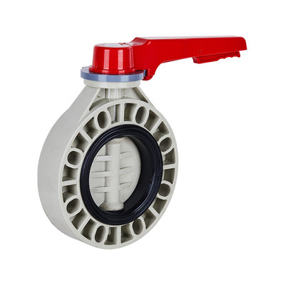 PPH Type B Handle Butterfly Valve DN40-200