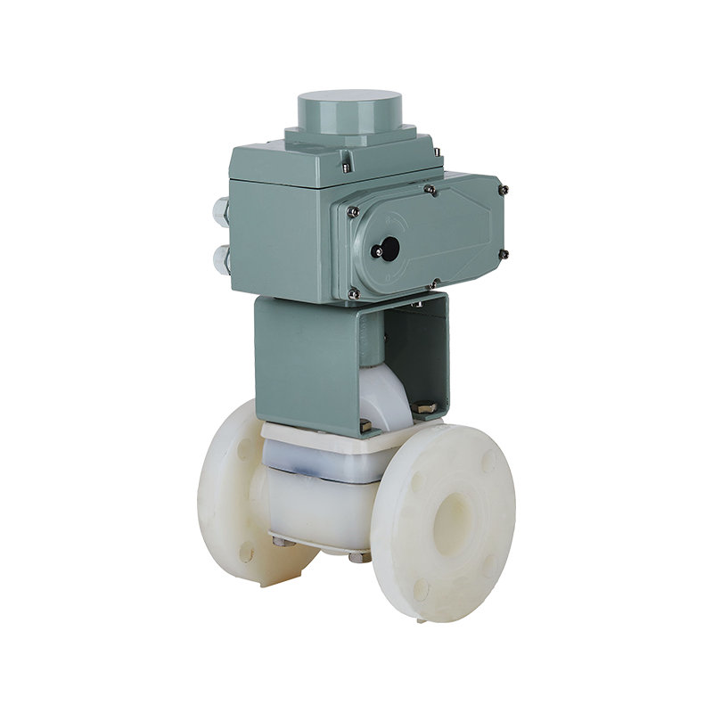 PVDF Electric Diaphragm Valve DN15-300